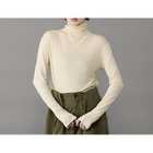 【スローン/SLOANE】のリブジャージー シアータートルネック 人気、トレンドファッション・服の通販 founy(ファニー) ファッション Fashion レディースファッション Fashion for Women トップス・カットソー Cut & Sew Tops タートルネック・ハイネックトップス Turtlenecks & High-Neck Tops 洗える Machine Washable thumbnail イエロー|ID: prp329100004780672 ipo3291000000036146607