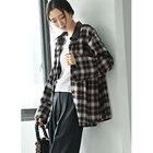 【スタイルデリ/STYLE DELI】の【BLK001】フェイクレザーカラーチェックシャツ 人気、トレンドファッション・服の通販 founy(ファニー) ファッション Fashion レディースファッション Fashion for Women トップス・カットソー Cut & Sew Tops シャツ・ブラウス・オフィスカジュアル Elegant Blouses & Button-Ups オレンジ Orange 春 Spring 秋 Autumn カットソー Cut and Sewn Top シンプル Simple, Minimal タートル Turtleneck, Turtle Collar チェック Check, Plaid, Tartan デニム Denim, Jeans Material バランス Balance, Style Balance フェイクレザー Faux Leather, PU Leather フレア Flare, Flared ベーシック Basic, Essential ポケット Pocket, Pocket Detail ミックス Mix, Mixed Style ワイド Wide, Wide Fit 冬 Winter / This Winter おすすめ Recommended / Our Picks thumbnail ブラック|ID: prp329100004780682 ipo3291000000034684705