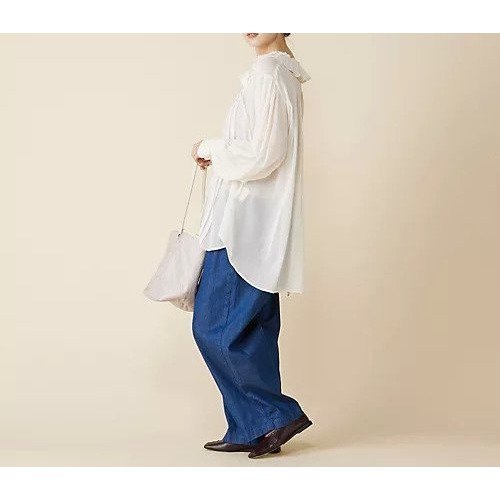 【クリンクル クリンクル クリンクル/crinkle crinkle crinkle】のback embroidery sheer blouse 人気、トレンドファッション・服の通販 founy(ファニー) ファッション Fashion レディースファッション Fashion for Women インド Indian Textile シアー Sheer, See-Through チュール Tulip, Tulip Motif バランス Balance, Style Balance ラッフル Ruffle, Frill other-3|ID: prp329100004780687 ipo3291000000034684738