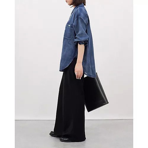 【スアデオ/suadeo】の【suadeo別注】PAYDAYインディゴシアーシャツ 人気、トレンドファッション・服の通販 founy(ファニー) 　ファッション　Fashion　レディースファッション　Fashion for Women　トップス・カットソー　Cut & Sew Tops　シャツ・ブラウス・オフィスカジュアル　Elegant Blouses & Button-Ups　パターン　Pattern, Design Print　ビンテージ　Vintage, Retro Style　別注　Limited Edition, Custom Order　洗える　Machine Washable　other-3|ID: prp329100004780689 ipo3291000000035004967