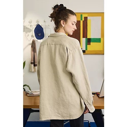 【オブラダ/Oblada】のLINEN AUTHENTIC SHIRT 人気、トレンドファッション・服の通販 founy(ファニー) 　ファッション　Fashion　レディースファッション　Fashion for Women　トップス・カットソー　Cut & Sew Tops　シャツ・ブラウス・オフィスカジュアル　Elegant Blouses & Button-Ups　セットアップ　Set-Up, Coordinated Outfit　デニム　Denim, Jeans Material　リネン　Linen, Linen Fabric　夏　Summer　春　Spring　S/S・春夏　SS, Spring/Summer, Warm Season　洗える　Machine Washable　other-3|ID: prp329100004780692 ipo3291000000034684766