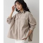 【ウィムガゼット/Whim Gazette】のコールシャツ 人気、トレンドファッション・服の通販 founy(ファニー) ファッション Fashion レディースファッション Fashion for Women トップス・カットソー Cut & Sew Tops シャツ・ブラウス・オフィスカジュアル Elegant Blouses & Button-Ups 2025年 2025 2025-2026秋冬・A/W Autumn/Winter 2025–26 AW25–26 おすすめ Recommended / Our Picks コーデュロイ Corduroy, Cord Fabric セットアップ Set-Up, Coordinated Outfit ヴィンテージ Vintage Style thumbnail ベージュ|ID: prp329100004780694 ipo3291000000034684779