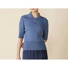 【エンダレンス/endalence】のワイドリブポロニット NAVY|ID: prp329100004780698 ipo3291000000034684808