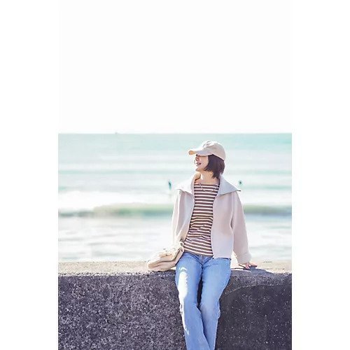 【イーバイエクラ/E by eclat】のビッグカラーニットブルゾン 人気、トレンドファッション・服の通販 founy(ファニー) 　ファッション　Fashion　レディースファッション　Fashion for Women　アウター　Coat / Outerwear Collection　ブルゾンジャケット・スポーティアウター　Blouson Jackets　トップス・カットソー　Cut & Sew Tops　ニット　Knit Tops & Sweaters　ボトム　Bottoms, Lower Wear　春　Spring　洗える　Machine Washable　other-3|ID: prp329100004780700 ipo3291000000036054117