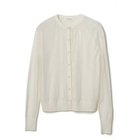 【イーバイエクラ/E by eclat】の大人チュールカーディガン ホワイト|ID: prp329100004780706 ipo3291000000036311273