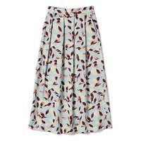 【エムセブンデイズ/M7days】のフラワープリントスカート 人気、トレンドファッション・服の通販 founy(ファニー) ファッション Fashion レディースファッション Fashion for Women スカート Skirts サテン Satin, Glossy Fabric 春 Spring |ID:prp329100004780719