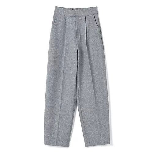 【エムセブンデイズ/M7days】のツイード風タックパンツ インテリア・キッズ・メンズ・レディースファッション・服の通販 founy(ファニー) 　ファッション　Fashion　レディースファッション　Fashion for Women　パンツ　Pants & Trousers　オケージョン　Occasion Wear　ジャケット　Jacket, Outerwear　ツイード　Twill, Twill Weave　トレンド　Trend, Trending Now　人気　Popular, Best Seller　ビジネス 仕事 通勤　Business / Work / Commuting　洗える　Machine Washable　グレー|ID: prp329100004780728 ipo3291000000034684996