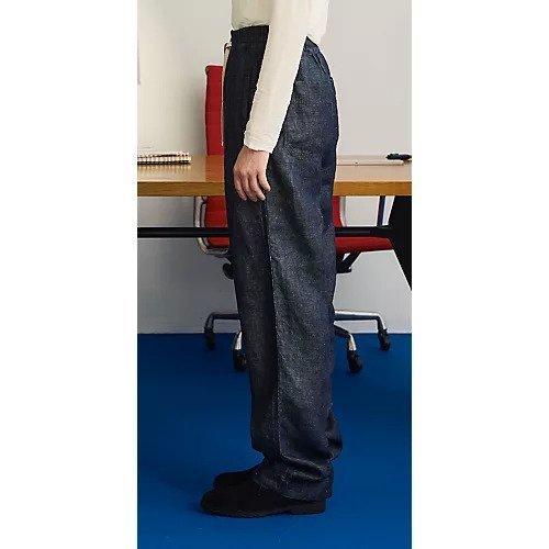 【オブラダ/Oblada】のLINEN DENIM PANTS 人気、トレンドファッション・服の通販 founy(ファニー) 　ファッション　Fashion　レディースファッション　Fashion for Women　パンツ　Pants & Trousers　デニムパンツ・ジーンズ・美脚デニム　Denim Jeans & Pants　セットアップ　Set-Up, Coordinated Outfit　デニム　Denim, Jeans Material　リネン　Linen, Linen Fabric　夏　Summer　春　Spring　S/S・春夏　SS, Spring/Summer, Warm Season　洗える　Machine Washable　other-2|ID: prp329100004780734 ipo3291000000034685045