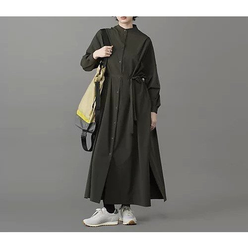 【コグ ザビッグスモーク/COGTHEBIGSMOKE】のNELL DRESS インテリア・キッズ・メンズ・レディースファッション・服の通販 founy(ファニー) 　ファッション　Fashion　レディースファッション　Fashion for Women　ワンピース　Dresses　フォーマル・パーティードレス・結婚式用ドレス　Elegant & Casual Dresses　ウォッシャブル　Machine Washable　カフス　Cuff Design　スタンド　Stand Collar, Upright Stand　スリット　Slit, Slit Detail　フロント　Front, Front Design　ラグジュアリー　Luxury, Elegant　エレガント 上品　Elegant　DK OLIVE|ID: prp329100004780736 ipo3291000000034685054