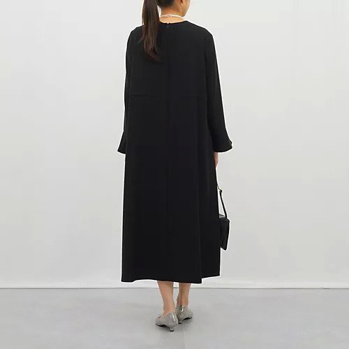 【カエン/Kaene】のAラインロングスリーブワンピース 人気、トレンドファッション・服の通販 founy(ファニー) 　ファッション　Fashion　レディースファッション　Fashion for Women　ワンピース　Dresses　アクセサリー　Fashion Accessories　洗える　Machine Washable　シンプル　Simple, Minimal　セットアップ　Set-Up, Coordinated Outfit　ダウン　Down, Puffer　ドレス　Dress, One-Piece　パール　Pearl, Pearl Accent　ベーシック　Basic, Essential　おすすめ　Recommended / Our Picks　セレモニー　Ceremony　入学式　Entrance Ceremony　卒業式　Graduation Ceremony　ビジネス 仕事 通勤　Business / Work / Commuting　結婚式　Wedding　other-3|ID: prp329100004780738 ipo3291000000034836638