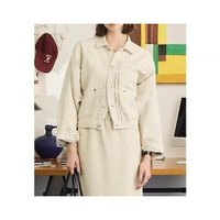 【オブラダ/Oblada】の1936 HEMP DENIM JACKET 人気、トレンドファッション・服の通販 founy(ファニー) ファッション Fashion レディースファッション Fashion for Women アウター Coat / Outerwear Collection レディースジャケット・軽アウター Jackets ジャケット Jacket, Outerwear スリーブ Sleeve, Long Sleeve / Short Sleeve セットアップ Set-Up, Coordinated Outfit デニム Denim, Jeans Material バランス Balance, Style Balance フォルム Silhouette, Form ポケット Pocket, Pocket Detail ロング Long, Long-Length 春 Spring |ID:prp329100004780768