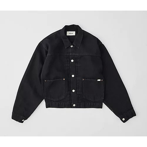 【オブラダ/Oblada】の1936 HEMP DENIM JACKET インテリア・キッズ・メンズ・レディースファッション・服の通販 founy(ファニー) 　ファッション　Fashion　レディースファッション　Fashion for Women　アウター　Coat / Outerwear Collection　レディースジャケット・軽アウター　Jackets　ジャケット　Jacket, Outerwear　スリーブ　Sleeve, Long Sleeve / Short Sleeve　セットアップ　Set-Up, Coordinated Outfit　デニム　Denim, Jeans Material　バランス　Balance, Style Balance　フォルム　Silhouette, Form　ポケット　Pocket, Pocket Detail　ロング　Long, Long-Length　春　Spring　BLACK|ID: prp329100004780768 ipo3291000000034685240