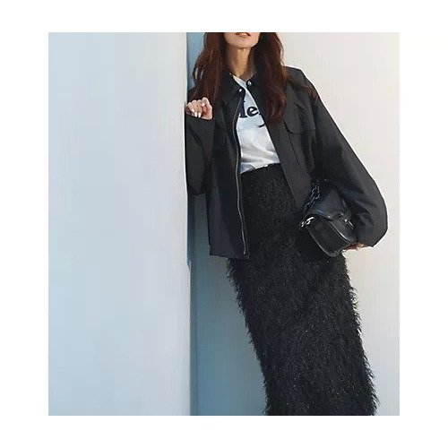 【オブラダ/Oblada】のFEATHER AVIATOR COAT 人気、トレンドファッション・服の通販 founy(ファニー) 　ファッション　Fashion　レディースファッション　Fashion for Women　アウター　Coat / Outerwear Collection　コート・ロングコート・ピーコート　Long Coats, Peacoats & More　おすすめ　Recommended / Our Picks　ショート　Short, Short Length　シルク　Silk, 100% Silk　フェザー　Feather, Feather Detail　人気　Popular, Best Seller　定番　Standard, Basic Item　軽量　Lightweight, Ultra Light　other-3|ID: prp329100004780769 ipo3291000000035147003