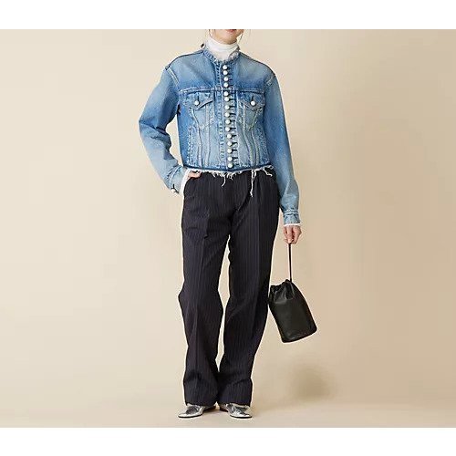 【チノ/CINOH】のDENIM PEARL BUTTON JACKET 人気、トレンドファッション・服の通販 founy(ファニー) 　ファッション　Fashion　レディースファッション　Fashion for Women　アウター　Coat / Outerwear Collection　レディースジャケット・軽アウター　Jackets　ショート　Short, Short Length　ジャケット　Jacket, Outerwear　ダメージ　Distressed, Destroyed　デニム　Denim, Jeans Material　パール　Pearl, Pearl Accent　フロント　Front, Front Design　洗える　Machine Washable　other-3|ID: prp329100004780770 ipo3291000000034685250