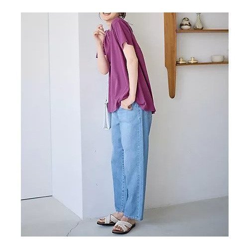【エニー/ANY】の【洗濯機可能/ストレッチ】カーブラインジーンズ 人気、トレンドファッション・服の通販 founy(ファニー) 　ファッション　Fashion　レディースファッション　Fashion for Women　インディゴ　Indigo Denim　ストレッチ　Stretch, Stretchy Fabric　デニム　Denim, Jeans Material　トレンド　Trend, Trending Now　ポケット　Pocket, Pocket Detail　日本製　Made In Japan　other-3|ID: prp329100004780771 ipo3291000000034685254