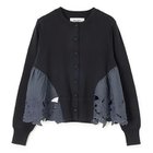 【ミュベール/MUVEIL】のレースカバーカーディガン 人気、トレンドファッション・服の通販 founy(ファニー) ファッション Fashion レディースファッション Fashion for Women トップス・カットソー Cut & Sew Tops カーディガン・羽織り Layered Style Cardigans 2025年 2025 2025-2026秋冬・A/W Autumn/Winter 2025–26 AW25–26 カーディガン Cardigan, Knitwear クラシック Classic, Timeless Style シンプル Simple, Minimal レース Lace, Lace Fabric ワーク Workwear, Utility Style thumbnail navy|ID: prp329100004780888 ipo3291000000034685848