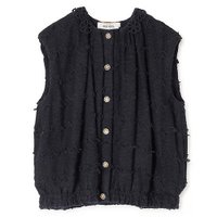 【ミュベール/MUVEIL】のフラワーモチーフツイードベストJK 人気、トレンドファッション・服の通販 founy(ファニー) ファッション Fashion レディースファッション Fashion for Women アウター Coat / Outerwear Collection トップス・カットソー Cut & Sew Tops ベスト&ジレ / 重ね着スタイル Vests & Gilets 花柄・フラワープリント・モチーフ Floral Prints & Motifs / Flower Pattern Tops 2025年 2025 2025-2026秋冬・A/W Autumn/Winter 2025–26 AW25–26 ギャザー Gathered, Ruffled ツイード Twill, Twill Weave フォルム Silhouette, Form フラワー Flower, Floral ベスト Vest, Waistcoat モチーフ Motif, Design Theme レース Lace, Lace Fabric |ID:prp329100004780895