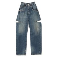 【メゾン マルジェラ/MAISON MARGIELA】のPANTS 5 POCKETS 人気、トレンドファッション・服の通販 founy(ファニー) ファッション Fashion レディースファッション Fashion for Women パンツ Pants & Trousers カットオフ Cut-Off Design デニム Denim, Jeans Material ヴィンテージ Vintage Style 今季 This Season, Current Season 洗える Machine Washable |ID:prp329100004780897