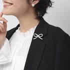 【ノーリーズ/NOLLEY'S】の【NOLLEYS goods】リボンパールブローチ シルバー|ID: prp329100004780903 ipo3291000000034685933