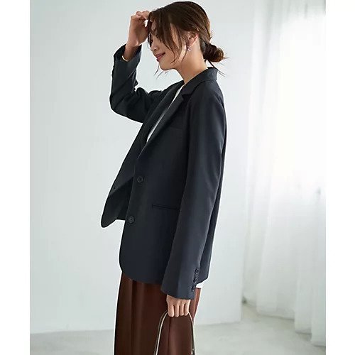 【スタイルデリ/STYLE DELI】のかすれ織りテーラードジャケット 人気、トレンドファッション・服の通販 founy(ファニー) 　ファッション　Fashion　レディースファッション　Fashion for Women　アウター　Coat / Outerwear Collection　レディースジャケット・軽アウター　Jackets　テーラードジャケット / 通勤・きれいめスタイル　Tailored Jackets & Blazers　春　Spring　秋　Autumn　ジャケット　Jacket, Outerwear　ストレート　Straight, Straight Cut　スリット　Slit, Slit Detail　スーツ　Suit, Formalwear　テーラード　Tailored, Tailored Fit　長袖　Long Sleeve, Full Sleeve　フラップ　Flap, Flap Pocket　フロント　Front, Front Design　ポケット　Pocket, Pocket Detail　マーブル　Marble, Marble Pattern　冬　Winter / This Winter　other-3|ID: prp329100004780905 ipo3291000000034685947
