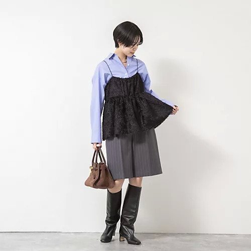 【ノーリーズ/NOLLEY'S】のウォッシャブルカットジャガードビスチェ 人気、トレンドファッション・服の通販 founy(ファニー) 　ファッション　Fashion　レディースファッション　Fashion for Women　トップス・カットソー　Cut & Sew Tops　ビスチェ　Bustiers & Corset Tops / Layered Bustier Style　2025年　2025　2025-2026秋冬・A/W　Autumn/Winter 2025–26 AW25–26　カットジャガード　Cut Jacquard　タートルネック　Turtleneck, High Neck　ワーク　Workwear, Utility Style　冬　Winter / This Winter　洗える　Machine Washable　other-2|ID: prp329100004781807 ipo3291000000034876267