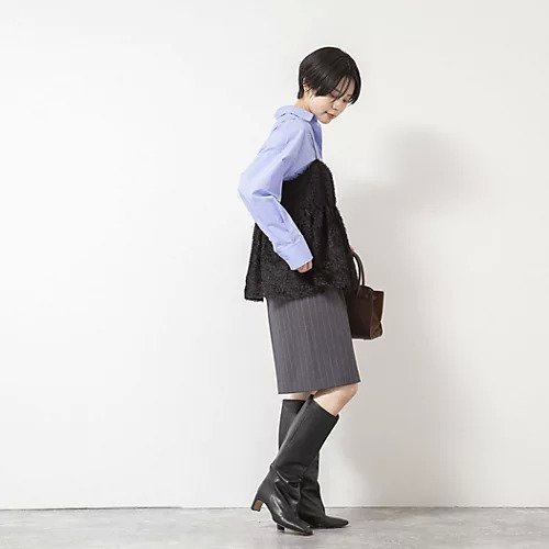 【ノーリーズ/NOLLEY'S】のウォッシャブルカットジャガードビスチェ 人気、トレンドファッション・服の通販 founy(ファニー) 　ファッション　Fashion　レディースファッション　Fashion for Women　トップス・カットソー　Cut & Sew Tops　ビスチェ　Bustiers & Corset Tops / Layered Bustier Style　2025年　2025　2025-2026秋冬・A/W　Autumn/Winter 2025–26 AW25–26　カットジャガード　Cut Jacquard　タートルネック　Turtleneck, High Neck　ワーク　Workwear, Utility Style　冬　Winter / This Winter　洗える　Machine Washable　other-3|ID: prp329100004781807 ipo3291000000034876268