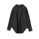 【ミズイロ インド/mizuiro ind】のリボンタイロングシャツ ブラック|ID: prp329100004781814 ipo3291000000036283905