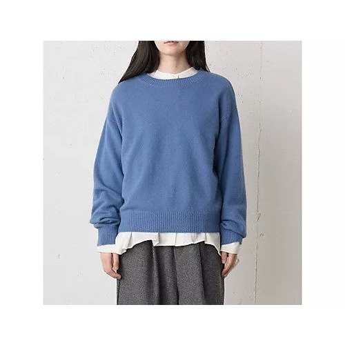 【ミディウミ/MidiUmi】のラクーンニットプルオーバー インテリア・キッズ・メンズ・レディースファッション・服の通販 founy(ファニー) ファッション Fashion レディースファッション Fashion for Women トップス・カットソー Cut & Sew Tops ニット Knit Tops & Sweaters カジュアルプルオーバー・ニットトップス Pullovers & Knit Tops / Casual Pullovers コンパクト Compact, Small Size ベーシック Basic, Essential ライトブルー|ID: prp329100004781818 ipo3291000000034694831