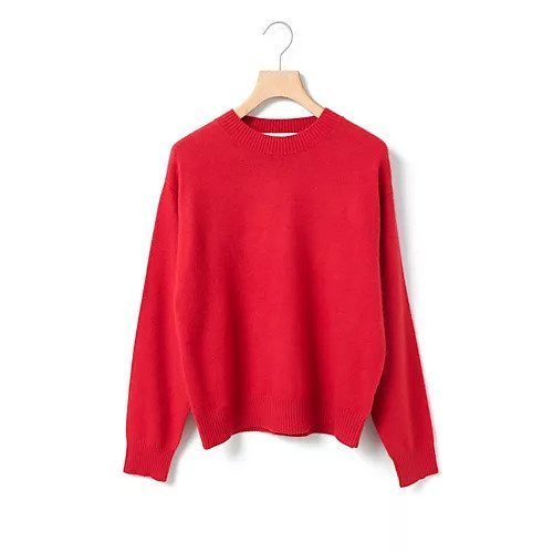 【ミディウミ/MidiUmi】のラクーンニットプルオーバー インテリア・キッズ・メンズ・レディースファッション・服の通販 founy(ファニー) ファッション Fashion レディースファッション Fashion for Women トップス・カットソー Cut & Sew Tops ニット Knit Tops & Sweaters カジュアルプルオーバー・ニットトップス Pullovers & Knit Tops / Casual Pullovers コンパクト Compact, Small Size ベーシック Basic, Essential レッド|ID: prp329100004781818 ipo3291000000034694833