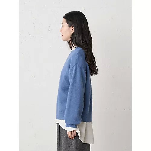 【ミディウミ/MidiUmi】のラクーンニットプルオーバー 人気、トレンドファッション・服の通販 founy(ファニー) 　ファッション　Fashion　レディースファッション　Fashion for Women　トップス・カットソー　Cut & Sew Tops　ニット　Knit Tops & Sweaters　カジュアルプルオーバー・ニットトップス　Pullovers & Knit Tops / Casual Pullovers　コンパクト　Compact, Small Size　ベーシック　Basic, Essential　other-3|ID: prp329100004781818 ipo3291000000036048528