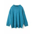 【ミズイロ インド/mizuiro ind】のMG/クルーネックワイドプルオーバー ブルー|ID: prp329100004781820 ipo3291000000034694853