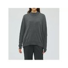 【ミズイロ インド/mizuiro ind】のコクーンリブスリーブプルオーバー チャコールグレー|ID: prp329100004781823 ipo3291000000034694873