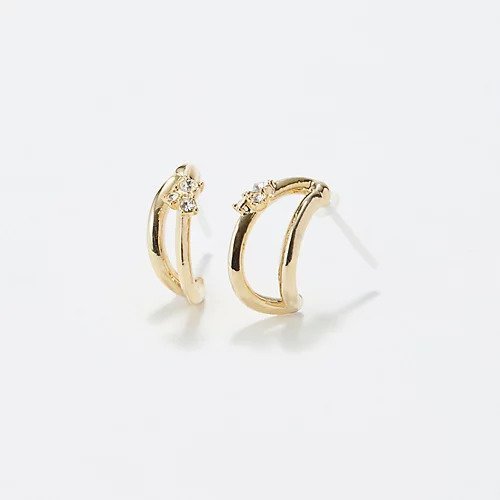 【フィービィー/phoebe】の【金属アレルギー対応】シャイニーダブルフープセラミックピアス 人気、トレンドファッション・服の通販 founy(ファニー) 　ファッション　Fashion　レディースファッション　Fashion for Women　シンプル　Simple, Minimal　バランス　Balance, Style Balance　ビジュー　Bijou, Jewel-like Accent　メタル　Metal, Metal Parts　モチーフ　Motif, Design Theme　エレガント 上品　Elegant　other-3|ID: prp329100004781851 ipo3291000000034695257