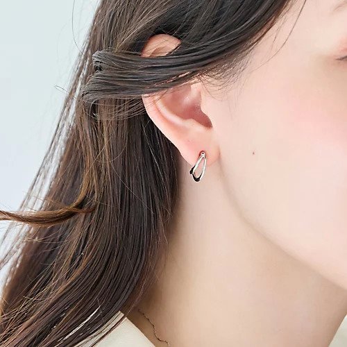 【フィービィー/phoebe】の【金属アレルギー対応】ベーシックダブルフープセラミックピアス 人気、トレンドファッション・服の通販 founy(ファニー) ファッション Fashion レディースファッション Fashion for Women シンプル Simple, Minimal トレンド Trend, Trending Now メタル Metal, Metal Parts モチーフ Motif, Design Theme other-1|ID: prp329100004781852 ipo3291000000034695264