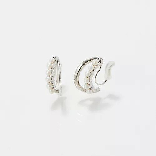 【フィービィー/phoebe】の【痛くないシリーズ/金属アレルギー対応】プチパールダブルフープライトフィットイヤリング 人気、トレンドファッション・服の通販 founy(ファニー) ファッション Fashion レディースファッション Fashion for Women ジュエリー Jewelry ファッションリング Fashion Rings イヤリング・フープ・ドロップタイプ Hoop, Drop & Clip Earrings おすすめ Recommended / Our Picks イヤリング Earrings シンプル Simple, Minimal ダブル Double, Double-Breasted パール Pearl, Pearl Accent フェミニン Feminine, Girly メタル Metal, Metal Parts モチーフ Motif, Design Theme エレガント 上品 Elegant 軽量 Lightweight, Ultra Light other-1|ID: prp329100004781853 ipo3291000000034695281