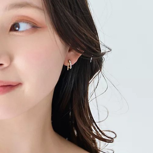 【フィービィー/phoebe】の【痛くないシリーズ/金属アレルギー対応】ブリリアントダブルフープライトフィットイヤリング 人気、トレンドファッション・服の通販 founy(ファニー) 　ファッション　Fashion　レディースファッション　Fashion for Women　ジュエリー　Jewelry　ファッションリング　Fashion Rings　イヤリング・フープ・ドロップタイプ　Hoop, Drop & Clip Earrings　イヤリング　Earrings　シンプル　Simple, Minimal　ビジュー　Bijou, Jewel-like Accent　メタル　Metal, Metal Parts　モチーフ　Motif, Design Theme　軽量　Lightweight, Ultra Light　other-2|ID: prp329100004781854 ipo3291000000034695303