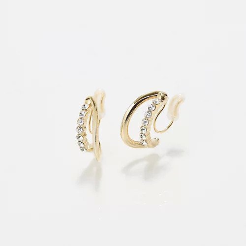 【フィービィー/phoebe】の【痛くないシリーズ/金属アレルギー対応】ブリリアントダブルフープライトフィットイヤリング 人気、トレンドファッション・服の通販 founy(ファニー) 　ファッション　Fashion　レディースファッション　Fashion for Women　ジュエリー　Jewelry　ファッションリング　Fashion Rings　イヤリング・フープ・ドロップタイプ　Hoop, Drop & Clip Earrings　イヤリング　Earrings　シンプル　Simple, Minimal　ビジュー　Bijou, Jewel-like Accent　メタル　Metal, Metal Parts　モチーフ　Motif, Design Theme　軽量　Lightweight, Ultra Light　other-3|ID: prp329100004781854 ipo3291000000034695305