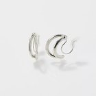 【フィービィー/phoebe】の【痛くないシリーズ/金属アレルギー対応】ベーシックダブルフープライトフィットイヤリング シルバー|ID: prp329100004781856 ipo3291000000034695332