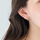 【フィービィー/phoebe】の【痛くないシリーズ/金属アレルギー対応】ベーシックダブルフープライトフィットイヤリング ゴールド|ID: prp329100004781856 ipo3291000000034695334