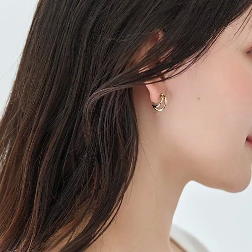 【フィービィー/phoebe】の【痛くないシリーズ/金属アレルギー対応】ベーシックダブルフープライトフィットイヤリング 人気、トレンドファッション・服の通販 founy(ファニー) 　ファッション　Fashion　レディースファッション　Fashion for Women　ジュエリー　Jewelry　ファッションリング　Fashion Rings　イヤリング・フープ・ドロップタイプ　Hoop, Drop & Clip Earrings　イヤリング　Earrings　シンプル　Simple, Minimal　ダブル　Double, Double-Breasted　トレンド　Trend, Trending Now　メタル　Metal, Metal Parts　モチーフ　Motif, Design Theme　軽量　Lightweight, Ultra Light　other-2|ID: prp329100004781856 ipo3291000000034695337