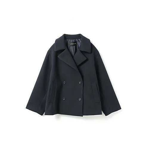 【ミズイロ インド/mizuiro ind】のピーコート インテリア・キッズ・メンズ・レディースファッション・服の通販 founy(ファニー) ファッション Fashion レディースファッション Fashion for Women アウター Coat / Outerwear Collection コート・ロングコート・ピーコート Long Coats, Peacoats & More ウォーム Warm Fabric ショート Short, Short Length バランス Balance, Style Balance フロント Front, Front Design ボトム Bottoms, Lower Wear 今季 This Season, Current Season 冬 Winter / This Winter 定番 Standard, Basic Item ネイビー|ID: prp329100004781857 ipo3291000000034695349