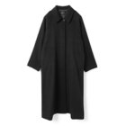 【ミズイロ インド/mizuiro ind】のウール混バルマカーンコート ブラック|ID: prp329100004781858 ipo3291000000034695364