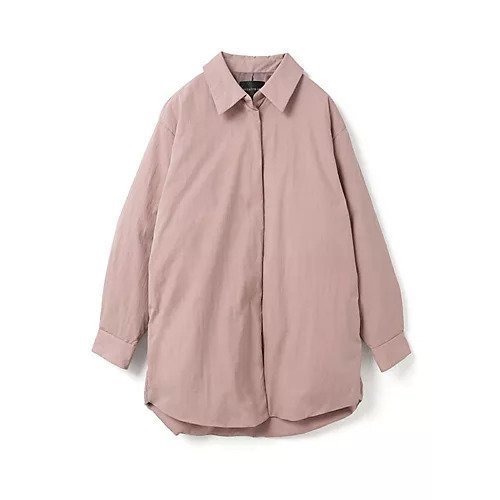 【ミズイロ インド/mizuiro ind】のワイドパディングシャツジャケット インテリア・キッズ・メンズ・レディースファッション・服の通販 founy(ファニー) 　ファッション　Fashion　レディースファッション　Fashion for Women　アウター　Coat / Outerwear Collection　レディースジャケット・軽アウター　Jackets　ダウン　Down, Puffer　フロント　Front, Front Design　ワッシャー　Washer, Crinkled Finish　ピンク|ID: prp329100004781860 ipo3291000000034695402