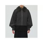 【ミズイロ インド/mizuiro ind】のボアカラーショートジャケット ブラック|ID: prp329100004781861 ipo3291000000034695420