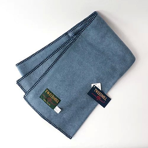 【ノーリーズ グッドマン/NOLLEY'S goodman / MEN】の【TWEEDMILL/ツイードミル】別注R/Sフリースマフラー50 インテリア・キッズ・メンズ・レディースファッション・服の通販 founy(ファニー) 　ファッション　Fashion　メンズファッション　Fashion for Men　ギフト プレゼント　Gift / Present　ストール　Stole, Wrap　ツイード　Twill, Twill Weave　マフラー　Scarf, Muffler　別注　Limited Edition, Custom Order　ライトブルー|ID: prp329100004781863 ipo3291000000034695454
