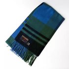 【ノーリーズ グッドマン/NOLLEY'S goodman / MEN】の【TWEEDMILL/ツイードミル】Lambswool Muffler Check 25 グリーン系1|ID: prp329100004781865 ipo3291000000034695500