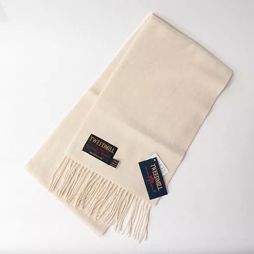 【ノーリーズ グッドマン/NOLLEY'S goodman / MEN】の【TWEEDMILL/ツイードミル】Lambswool Muffler Solid 25 インテリア・キッズ・メンズ・レディースファッション・服の通販 founy(ファニー) 　ファッション　Fashion　メンズファッション　Fashion for Men　コンパクト　Compact, Small Size　軽量　Lightweight, Ultra Light　ストール　Stole, Wrap　ツイード　Twill, Twill Weave　マフラー　Scarf, Muffler　無地　Plain, Solid Color　ギフト プレゼント　Gift / Present　エクリュ|ID: prp329100004781866 ipo3291000000034695525