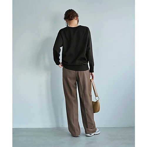 【スタイルデリ/STYLE DELI】のアンチピリングVネックニットトップスB 人気、トレンドファッション・服の通販 founy(ファニー) ファッション Fashion レディースファッション Fashion for Women トップス・カットソー Cut & Sew Tops ニット Knit Tops & Sweaters Vネックトップス V-Neck Tops / V-Cut Neckline Shirts 春 Spring シンプル Simple, Minimal スリット Slit, Slit Detail 定番 Standard, Basic Item 長袖 Long Sleeve, Full Sleeve ブラウジング Blouson Silhouette, Cinched Waist ポケット Pocket, Pocket Detail other-3|ID: prp329100004782564 ipo3291000000034705615