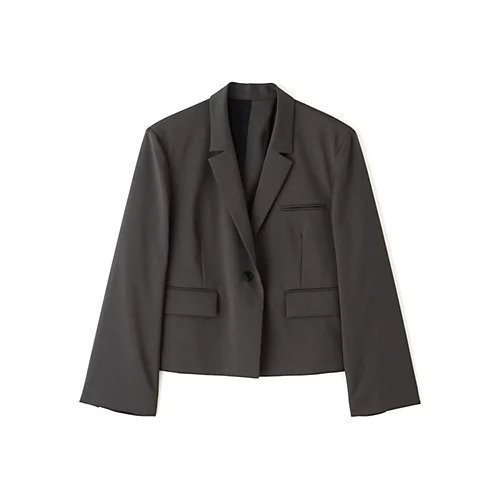 【アドーア/ADORE】のマニッシュクロスジャケット インテリア・キッズ・メンズ・レディースファッション・服の通販 founy(ファニー) 　ファッション　Fashion　レディースファッション　Fashion for Women　アウター　Coat / Outerwear Collection　レディースジャケット・軽アウター　Jackets　おすすめ　Recommended / Our Picks　ジャケット　Jacket, Outerwear　スタンダード　Standard, Basic　セットアップ　Set-Up, Coordinated Outfit　フィット　Fit, Slim Fit　マニッシュ　Mannish, Boyish　冬　Winter / This Winter　A/W・秋冬　Autumn/Winter　グレー|ID: prp329100004782586 ipo3291000000034705818