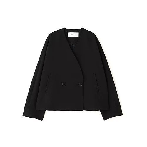 【アドーア/ADORE】のマトラッセトリプルクロスジャケット インテリア・キッズ・メンズ・レディースファッション・服の通販 founy(ファニー) 　ファッション　Fashion　レディースファッション　Fashion for Women　アウター　Coat / Outerwear Collection　レディースジャケット・軽アウター　Jackets　おすすめ　Recommended / Our Picks　ジャケット　Jacket, Outerwear　スタンダード　Standard, Basic　ダブル　Double, Double-Breasted　フィット　Fit, Slim Fit　ルーズ　Loose, Oversized　冬　Winter / This Winter　A/W・秋冬　Autumn/Winter　ブラック|ID: prp329100004782588 ipo3291000000034705831